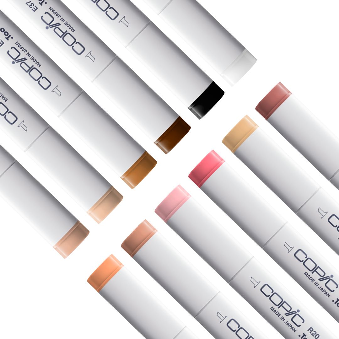 Classic 12-set Skin tones
