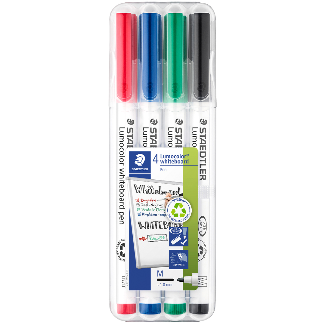 Lumocolor Whiteboard Medium 4-pack