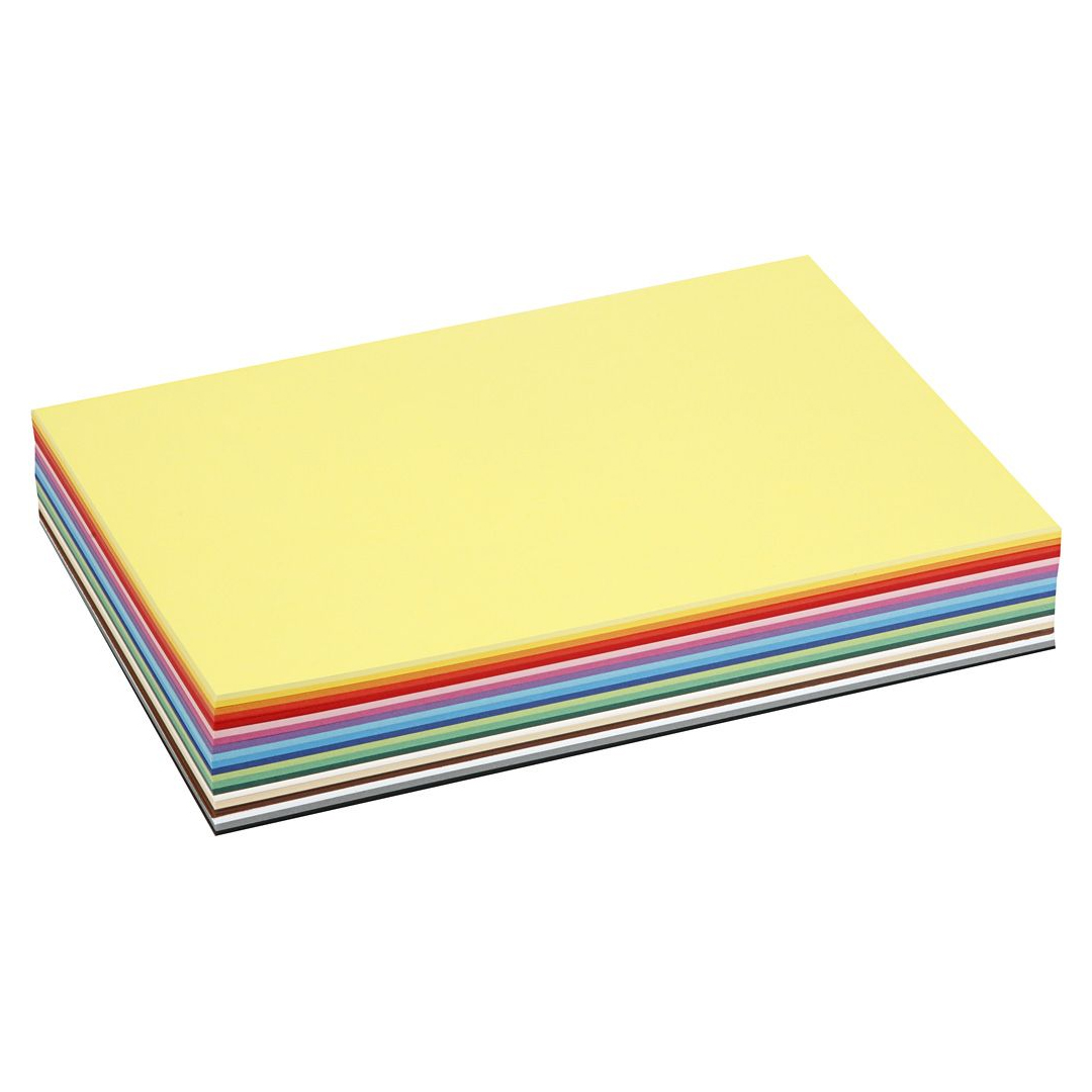 Gekleurd papier basic A4 180 g