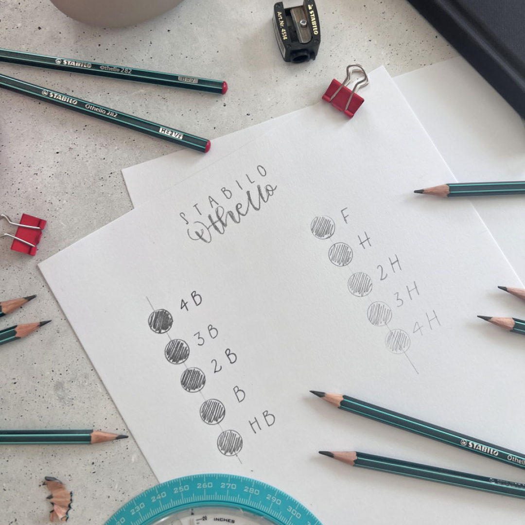 Othello Arty Graphite Pencil B+H 6 pcs