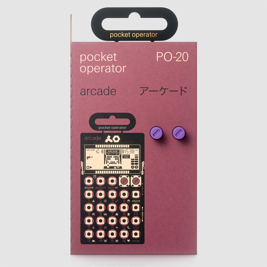 teenage engineering Pocket Operator PO-20 arcade | Voor Crea