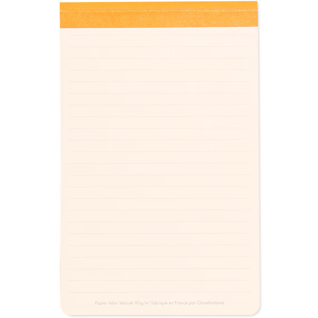 Rhodiarama Webnotepad 9x14 cm Gelinieerd