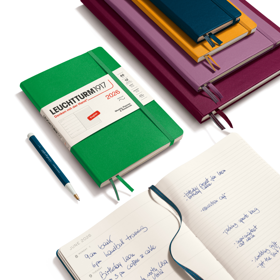 Kalender Weekly Planner & Notebook 2026 A5 Spice Brown