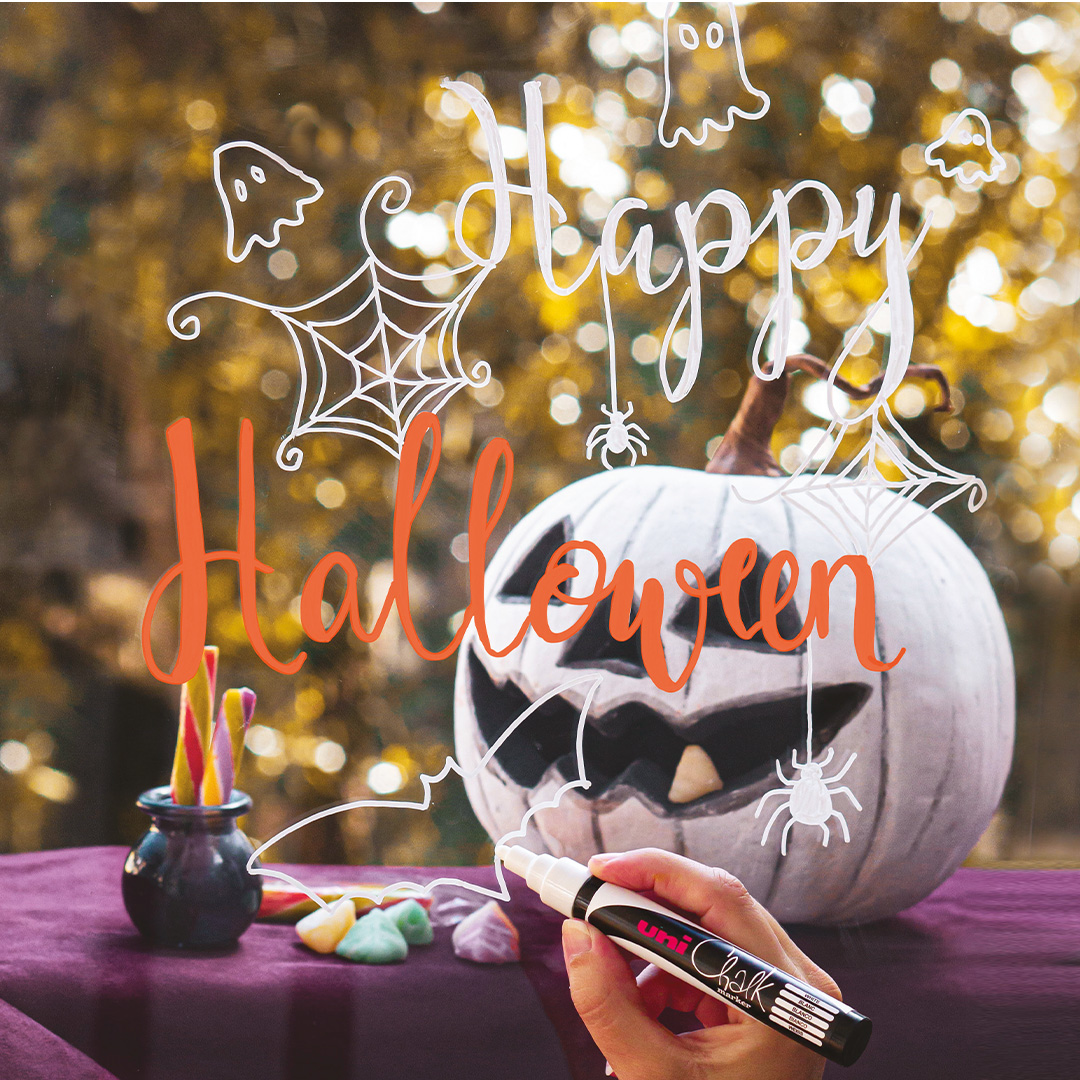 Chalk Marker PWE-5M Halloween 4-set