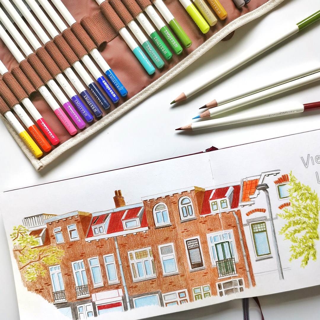 Irojiten Kleurpotlood per stuk