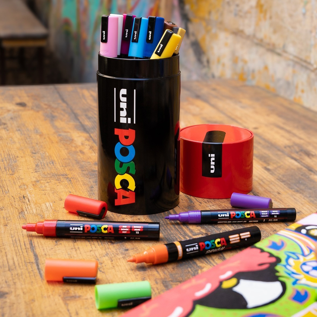 Metal Tin set van 13