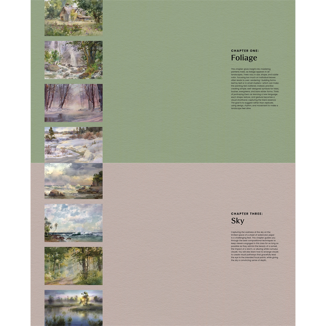 Watercolor Artist's Index of the Natural Landscape