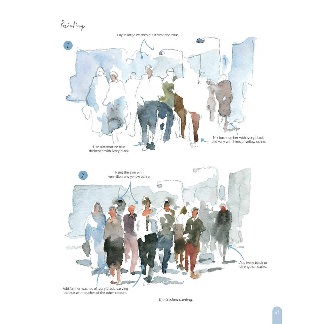 Paint 50: Watercolour Figures