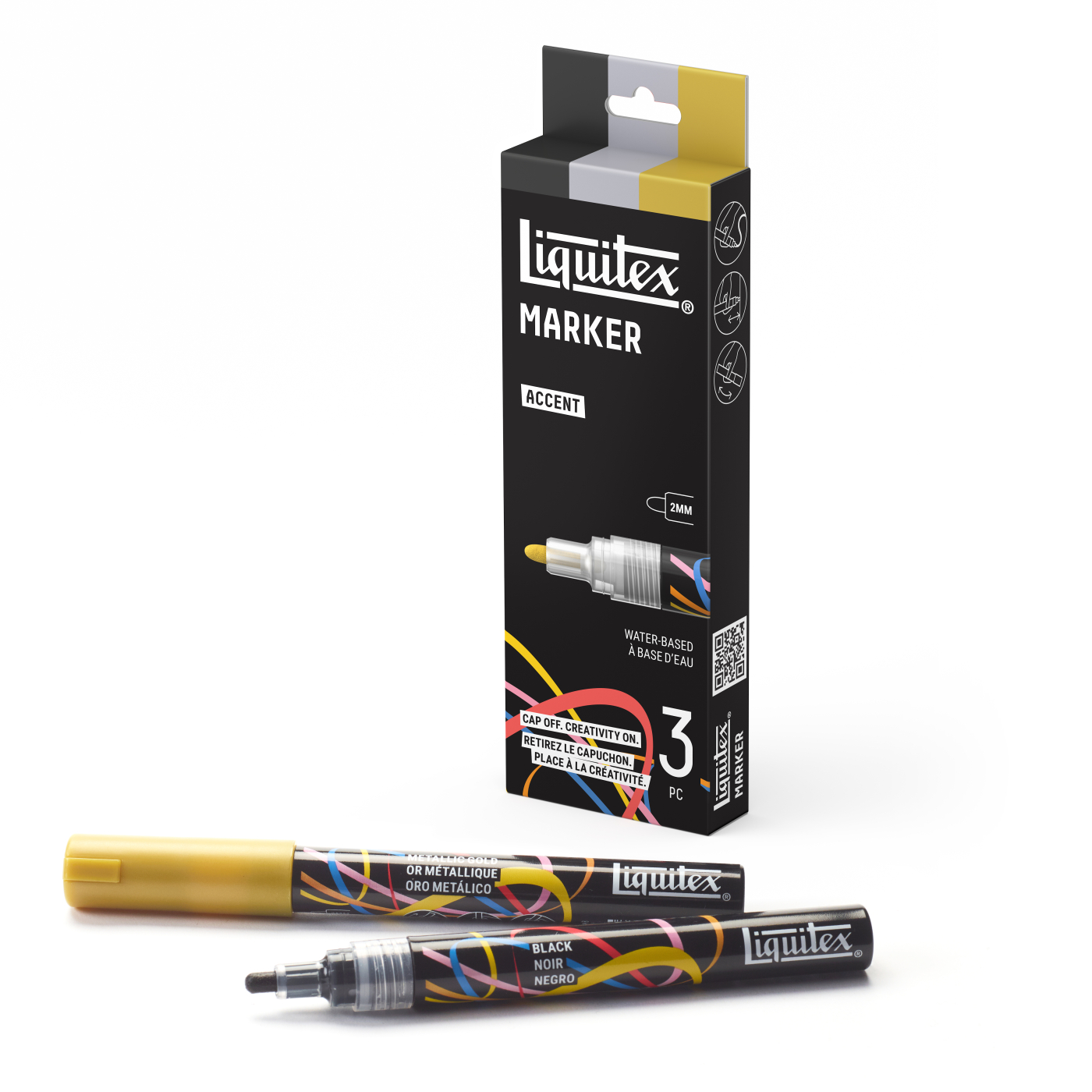 Marker Accent set van 3