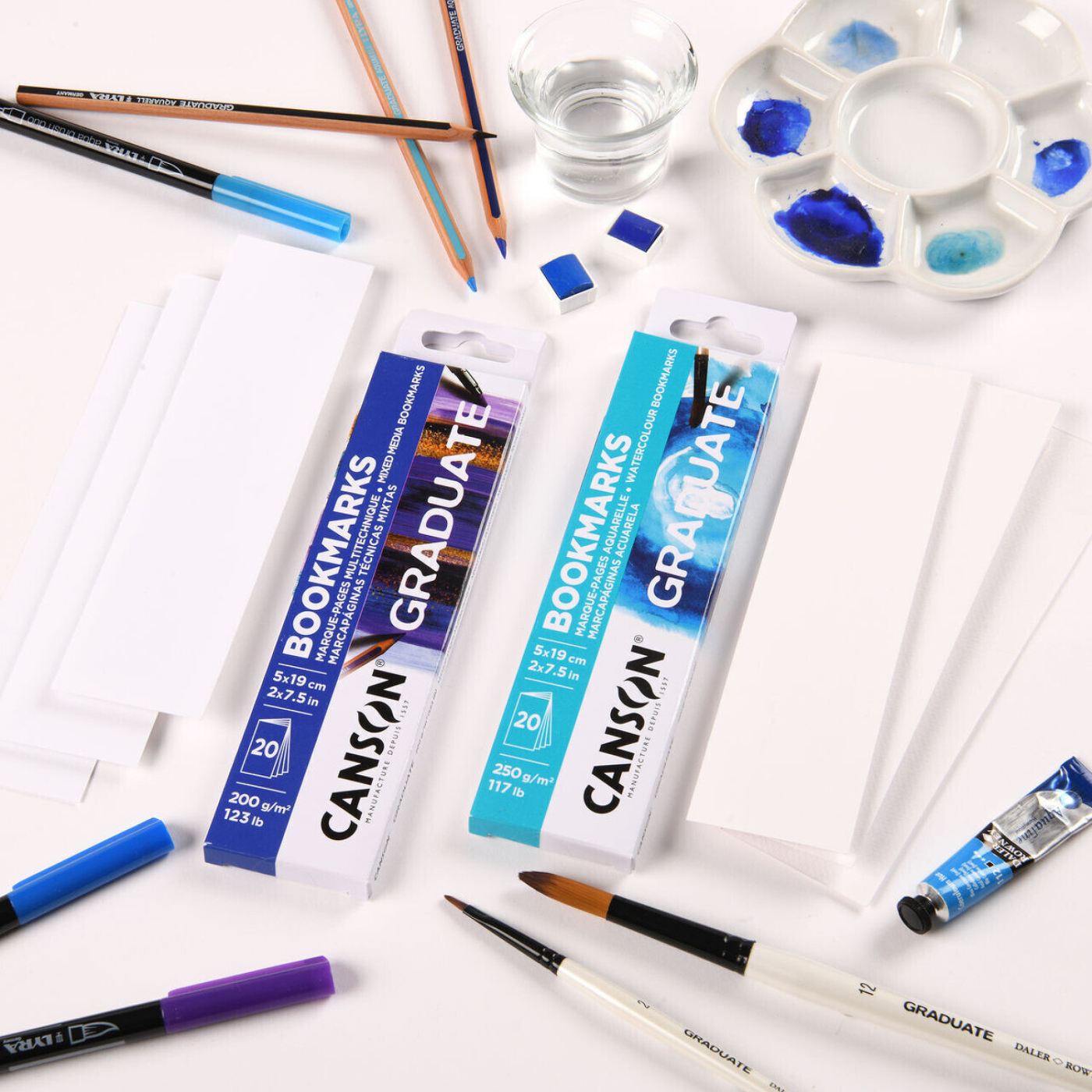 Graduate Mixed Media Bookmarks 20-pack