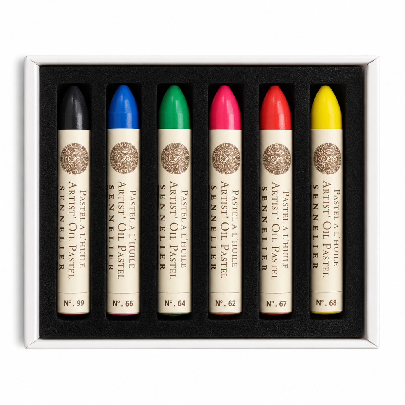 Oliepastel Fluorescent colors 5ml 6-set