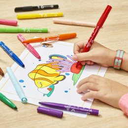 Kids Visacolor XL Viltstiften 48-set (3 jaar+) in de groep Kids / Kinderpotloden en -stiften / Viltstiften voor kinderen bij Voorcrea (100249)