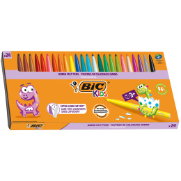 Kids Visacolor XL Viltstiften 24-set (3 jaar+) in de groep Kids / Kinderpotloden en -stiften / Viltstiften voor kinderen bij Voorcrea (100250)