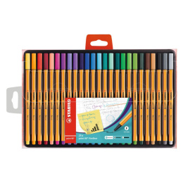 Point 88 Fineliner 25-pack in de groep Pennen / Schrijven / Fineliners bij Voorcrea (100271)