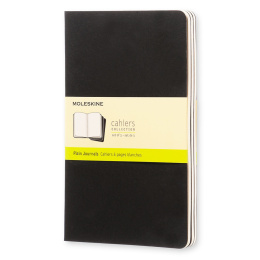 Cahier Notebook Large Black in de groep Papier & Blokken / Schrijven en noteren / Notitieboeken bij Voorcrea (100321_r)