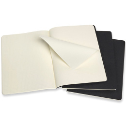 Cahier Notebook XL Black in de groep Product series / Moleskine Cahier Collection bij Voorcrea (100325_r)