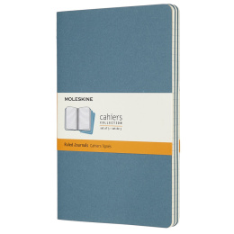 Cahier Large Notebook Brisk Blue Ruled in de groep Papier & Blokken / Schrijven en noteren / Notitieboeken bij Voorcrea (100330)