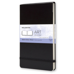 Watercolor ART collection Album Large Black in de groep Papier & Blokken / Tekenblokken / Aquarelblokken bij Voorcrea (100378)