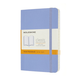 Classic Soft Cover Pocket Hydrangea Blue in de groep Papier & Blokken / Schrijven en noteren / Notitieboeken bij Voorcrea (100412_r)