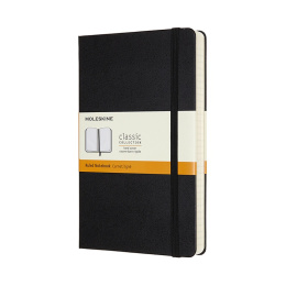 Classic Hard Cover Notebook Expanded Black in de groep Papier & Blokken / Schrijven en noteren / Notitieboeken bij Voorcrea (100429_r)