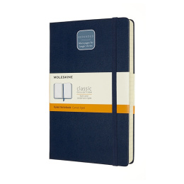 Classic Hard Cover Notebook Expanded Blue in de groep Papier & Blokken / Schrijven en noteren / Notitieboeken bij Voorcrea (100430_r)