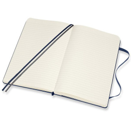 Classic Hard Cover Notebook Expanded Blue Ruled in de groep Papier & Blokken / Schrijven en noteren / Notitieboeken bij Voorcrea (100431)