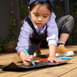Woody 3-in-1 Kleurpotloden 10-set (3 jaar+) in de groep Kids / Kinderpotloden en -stiften / Kleurpotloden voor kinderen bij Voorcrea (100444)
