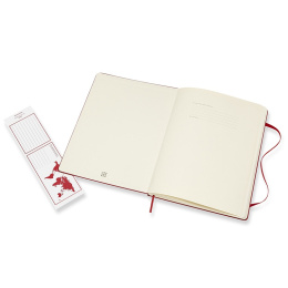 Classic Hard Cover Notebook XL Red in de groep Papier & Blokken / Schrijven en noteren / Notitieboeken bij Voorcrea (100459_r)