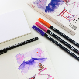 ABT Dual Brush Pen in de groep Pennen / Kunstenaarspotloden en -stiften / Brushpennen bij Voorcrea (100979_r)