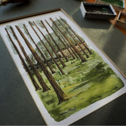 Gansai Tambi Aquarel 24-set in de groep Kunstenaarsmateriaal / Kunstenaarsverf / Aquarelverf / Aquarelverf in napje bij Voorcrea (101077)