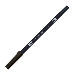 ABT Dual Brush pen 12-set Grey in de groep Pennen / Kunstenaarspotloden en -stiften / Penseelstiften bij Voorcrea (101093)