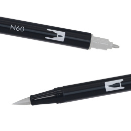 ABT Dual Brush pen 18-set Pastel in de groep Pennen / Kunstenaarspotloden en -stiften / Penseelstiften bij Voorcrea (101096)