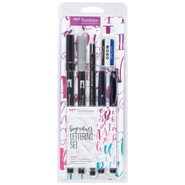 Hand Lettering Set Beginner in de groep Creëren & Hobby / Kalligrafie / Letteringset bij Voorcrea (101099)