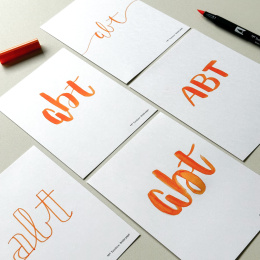 ABT Dual Brush Pen Box Case 108 Set in de groep Pennen / Kunstenaarspotloden en -stiften / Brushpennen bij Voorcrea (101109)