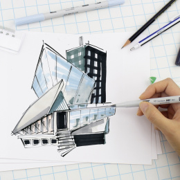 ABT PRO Dual Brush Pen N00 Blender in de groep Pennen / Kunstenaarspotloden en -stiften / Brushpennen bij Voorcrea (101245)