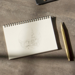 Classic Revolve Sketching Pencil 2 mm Brass in de groep Pennen / Kunstenaarspotloden en -stiften / Schetspotloden bij Voorcrea (101378)