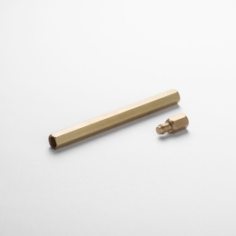 Classic Reflect Pencil lead box Brass in de groep Kunstenaarsmateriaal / Kunstenaarstoebehoren / Opbergen bij Voorcrea (101379)