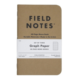 Memo Book Geruit 3-pack in de groep Papier & Blokken / Schrijven en noteren / Notitieboeken bij Voorcrea (101425)