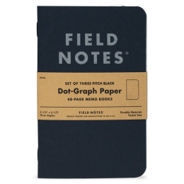 Memo Book Dotted 3-pack in de groep Papier & Blokken / Schrijven en noteren / Notitieboeken bij Voorcrea (101429)
