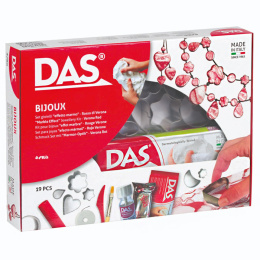Idea Mix Bijoux Set Black - 19 onderdelen in de groep Creëren & Hobby / Creëren / Modelleren / Luchtdrogende kleien bij Voorcrea (101586)