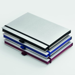Notebook Hardcover A5 Black in de groep Papier & Blokken / Schrijven en noteren / Notitieboeken bij Voorcrea (102078)