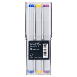 Sketch 12-set Basic in de groep Pennen / Kunstenaarspotloden en -stiften / Illustratiemarkers bij Voorcrea (103270)