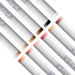 Sketch 12-set Skin tones in de groep Pennen / Kunstenaarspotloden en -stiften / Illustratiemarkers bij Voorcrea (103313)
