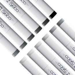 Classic 12-set Neutral Gray in de groep Pennen / Kunstenaarspotloden en -stiften / Illustratiemarkers bij Voorcrea (103319)