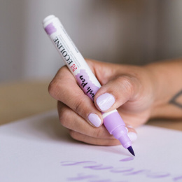 Ecoline Brush Pen Pastel 5-set in de groep Pennen / Kunstenaarspotloden en -stiften / Brushpennen bij Voorcrea (103709)