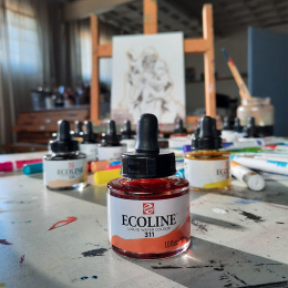 Ecoline Mixing Aquarelverf 10-set in de groep Kunstenaarsmateriaal / Kunstenaarsverf / Aquarelverf bij Voorcrea (103784)