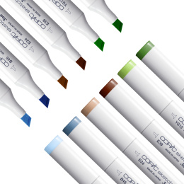 Sketch 6-pack Earth Essentials in de groep Pennen / Kunstenaarspotloden en -stiften / Illustratiemarkers bij Voorcrea (103861)