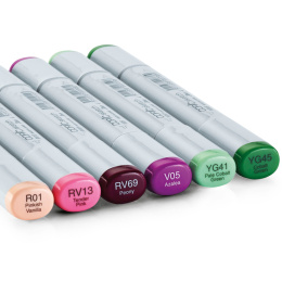 Sketch 6-pack Floral Favourites 1 in de groep Pennen / Kunstenaarspotloden en -stiften / Illustratiemarkers bij Voorcrea (103862)