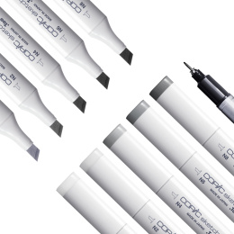 Sketch 5+1 Sketching Grays in de groep Pennen / Kunstenaarspotloden en -stiften / Illustratiemarkers bij Voorcrea (103864)