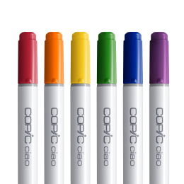 Ciao 6-pack Primary in de groep Pennen / Kunstenaarspotloden en -stiften / Illustratiemarkers bij Voorcrea (103865)